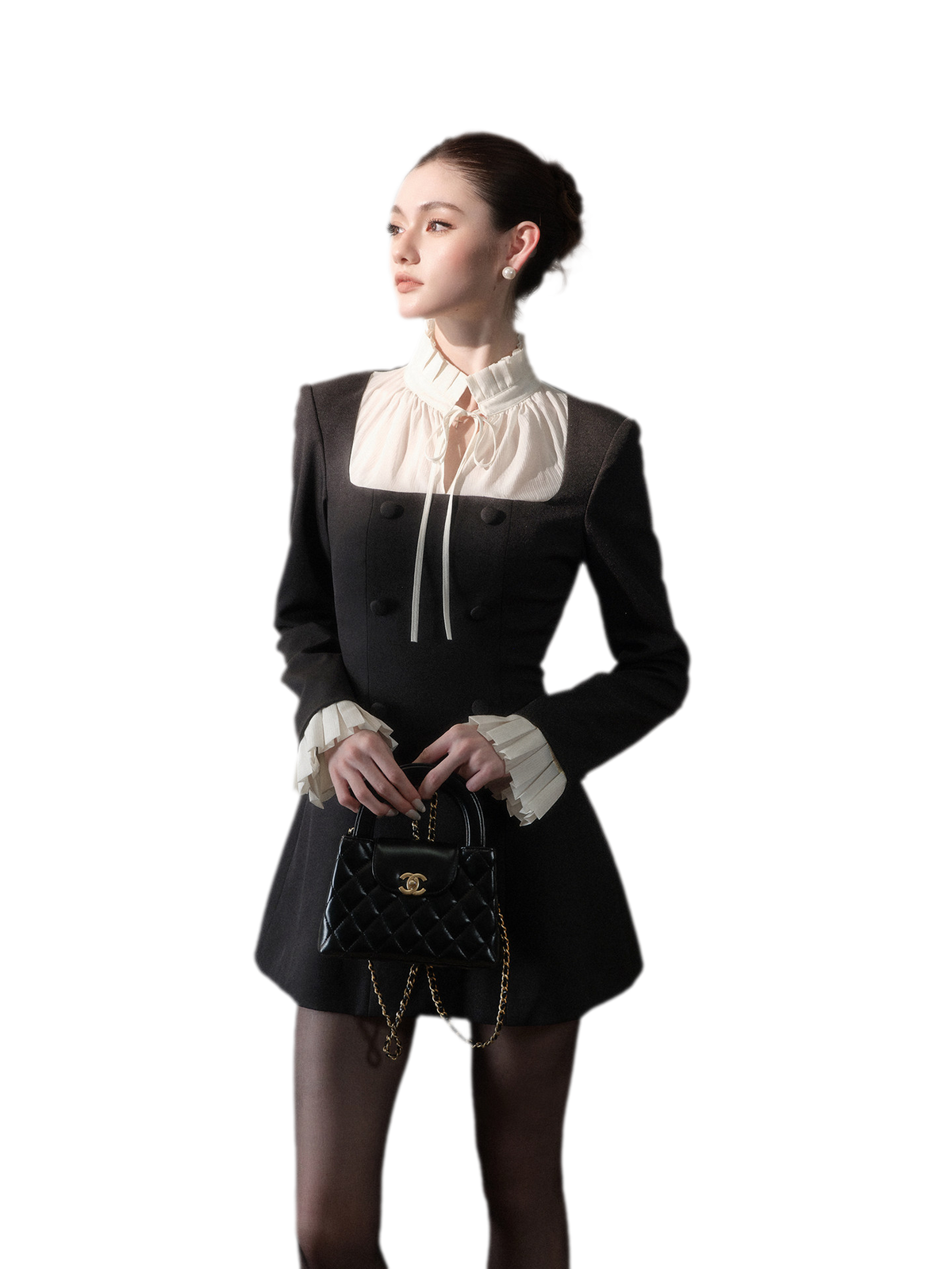 Tailored Hepburn Suit Dress