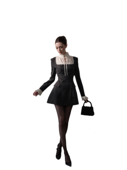 Tailored Hepburn Suit Dress