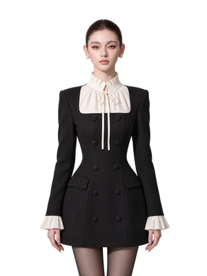 Tailored Hepburn Suit Dress