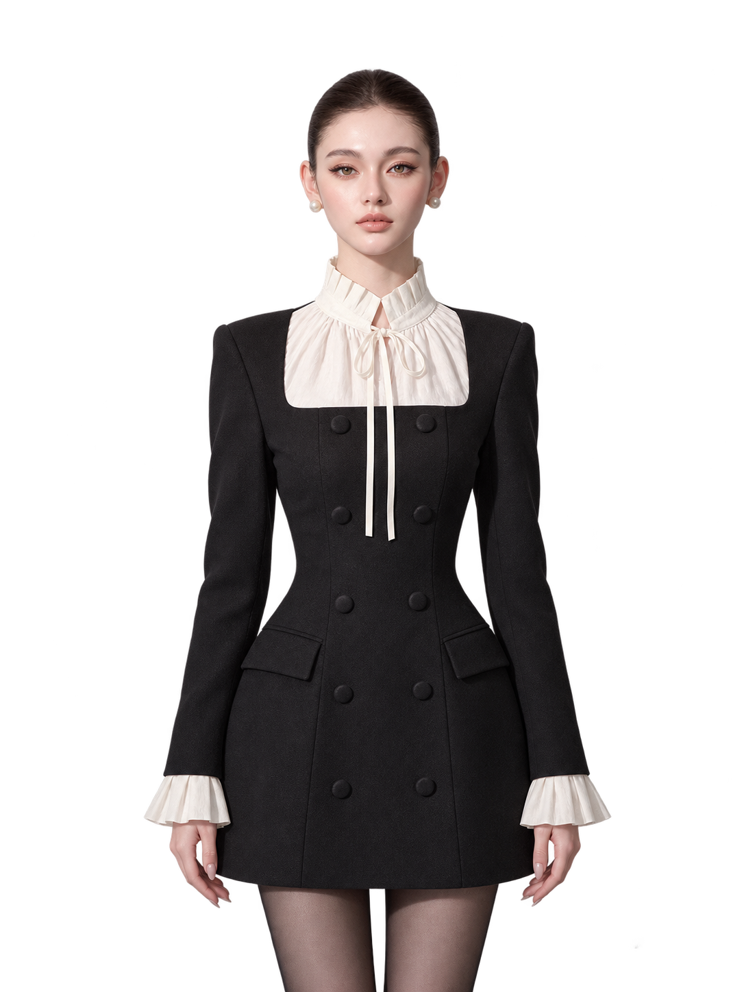 Tailored Hepburn Suit Dress