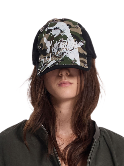 Distressed Interchangeable Panel Cap