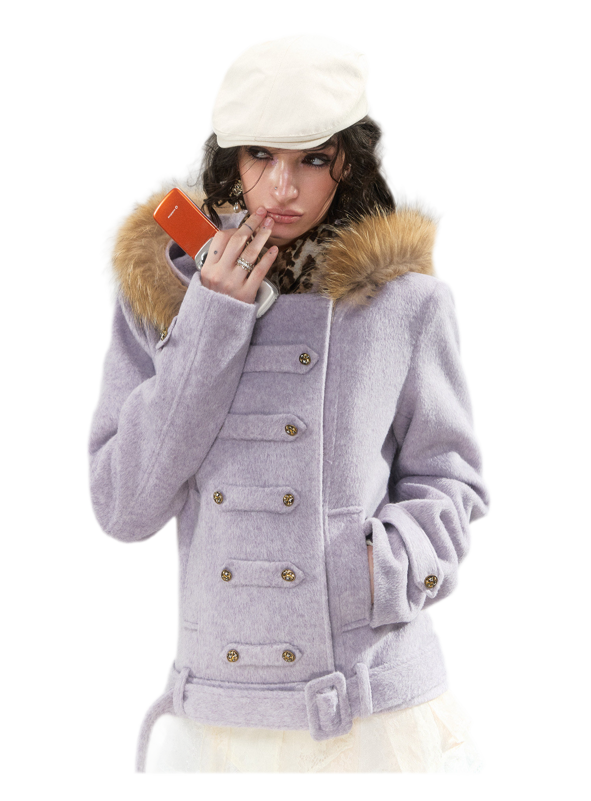 Wool Belted Hooded Coat — 갤러리에서 이미지 12번 불러오기