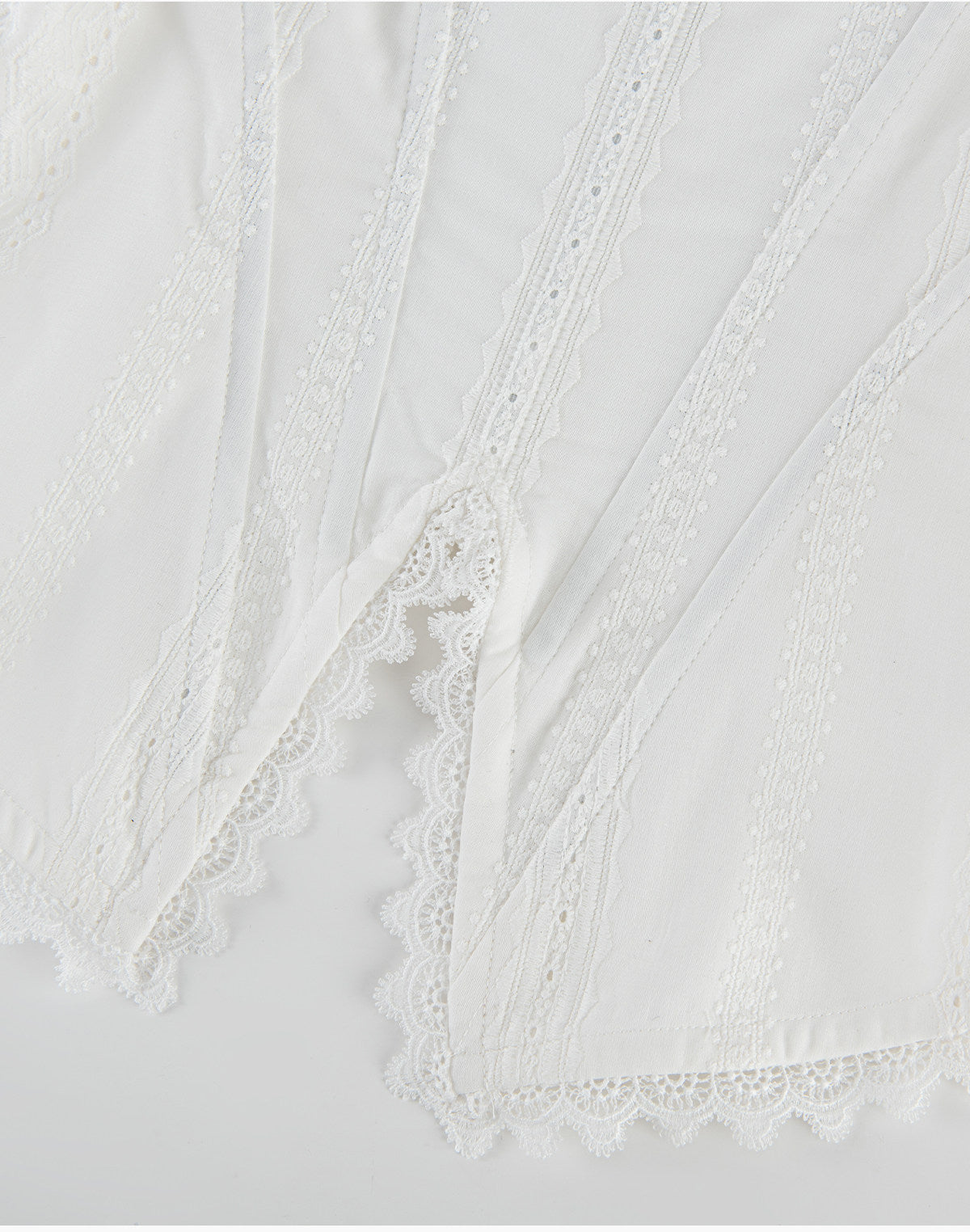 Openwork Lace Corset Top