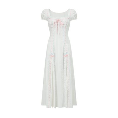 White (Long Dress) / XS