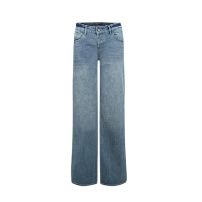 Low-Rise Straight Jeans
