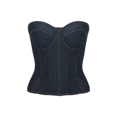 Denim Blue Long (Shaping) / A/B Cup S (Waist 60-65)