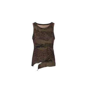 Camouflage Leopard Print / SMALL