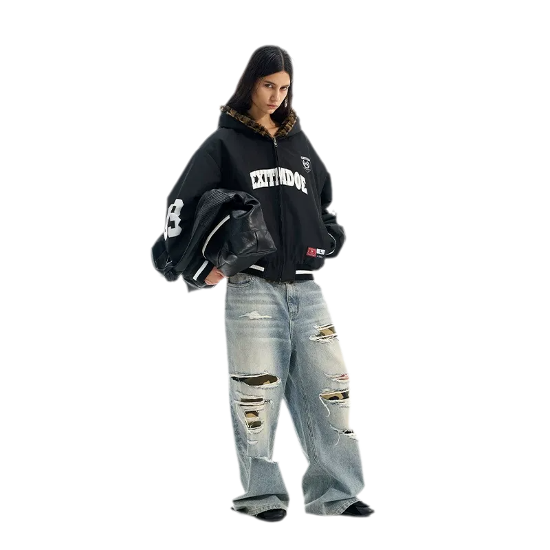 Reversible Plush Padded Sports Jacket