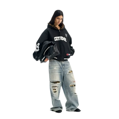 Reversible Plush Padded Sports Jacket