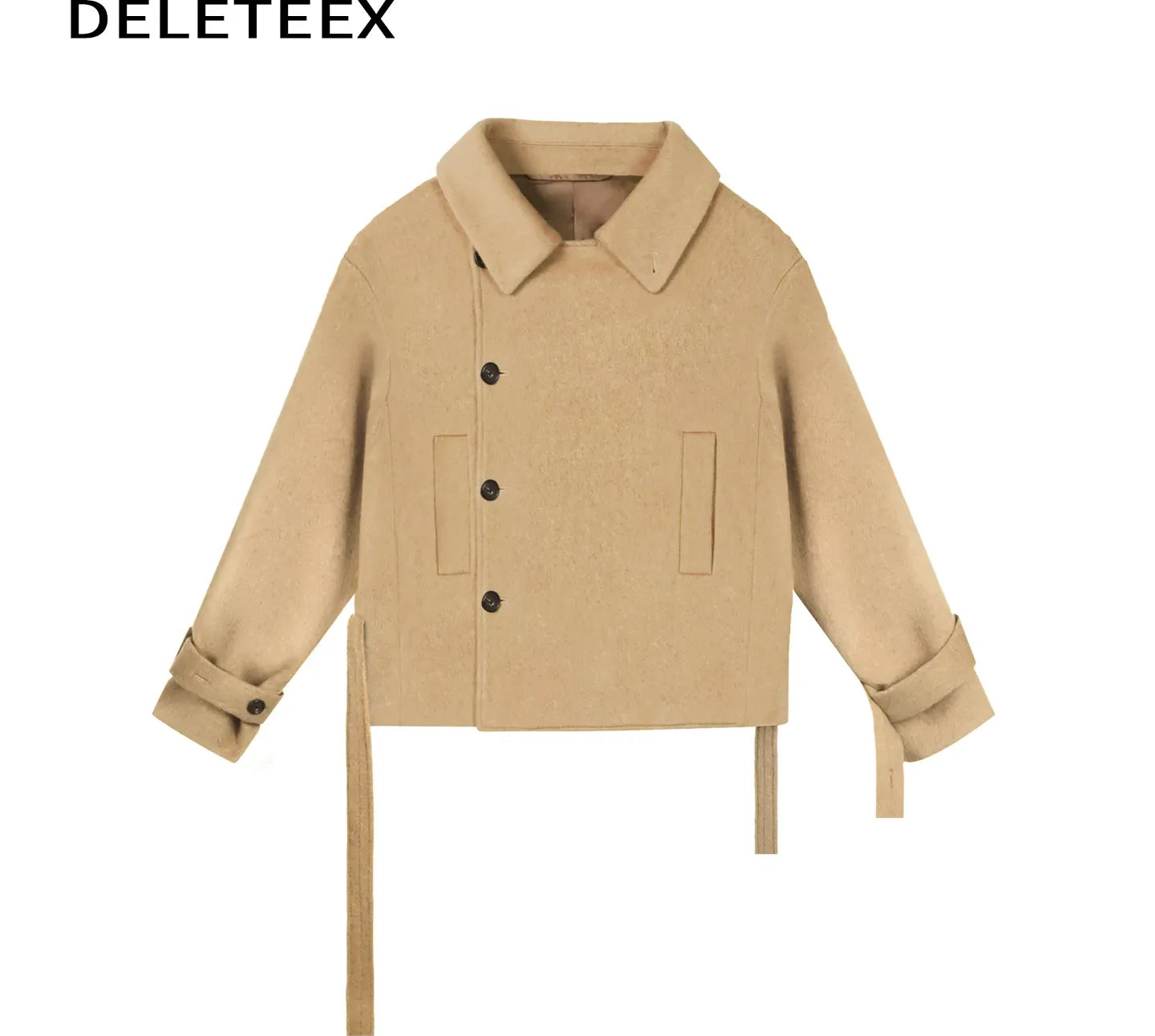 Luxe Belted Wool Coat