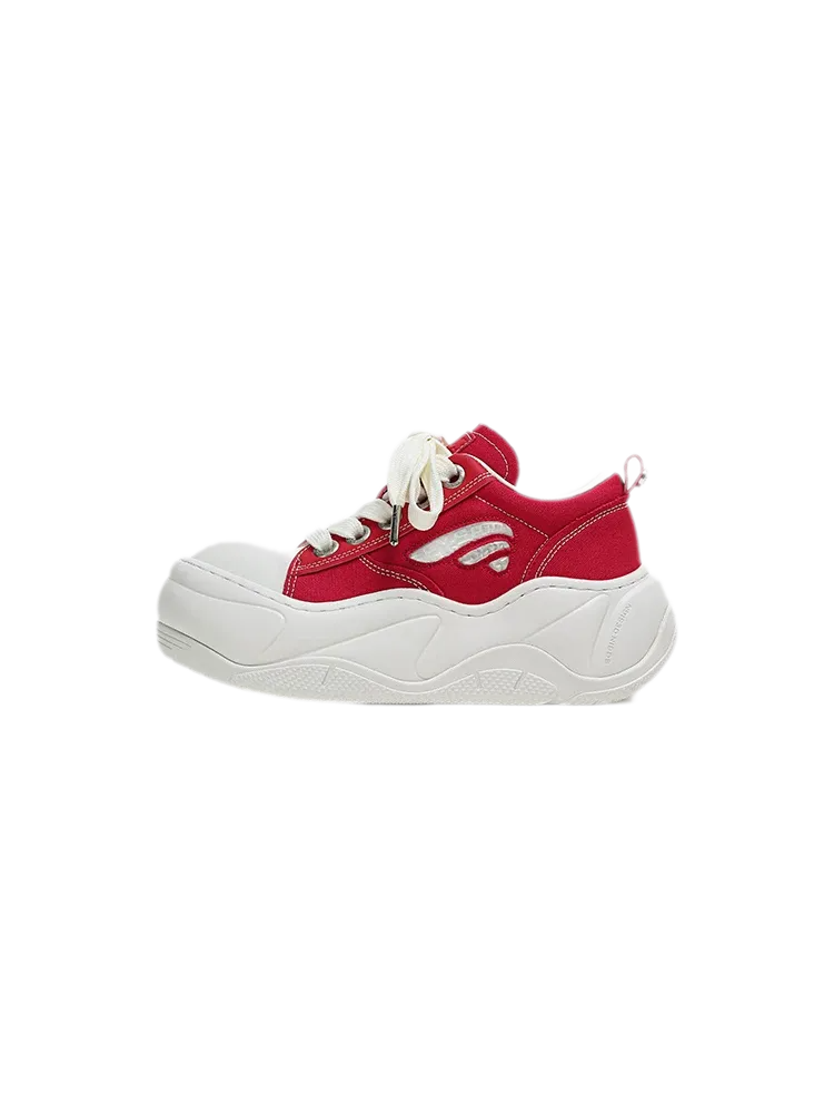 Wave Sole Height Sneakers