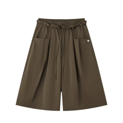 Double Waist Cropped Culottes