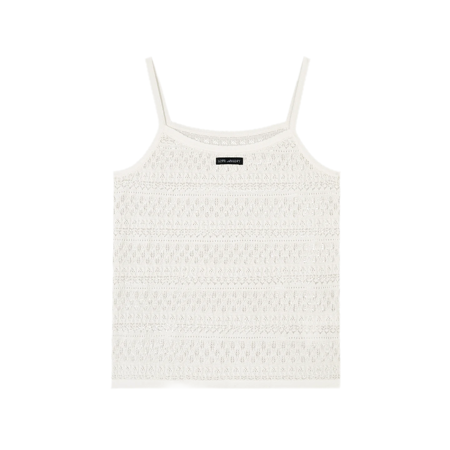 Openwork Cropped Knit Set