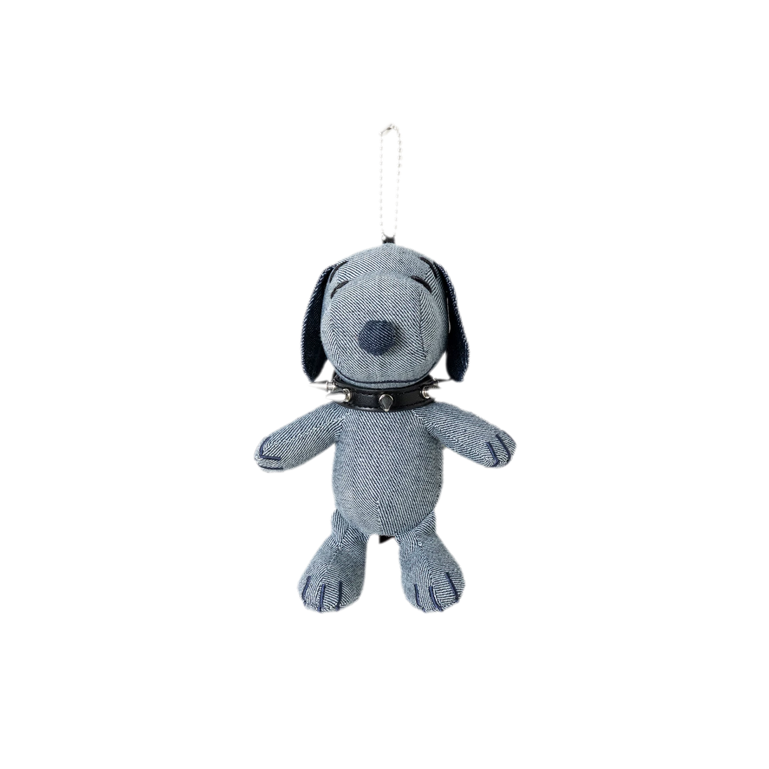 Studded Collar Snoopy Keychain