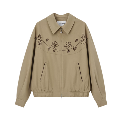 Embroidered Vintage Workwear Jacket