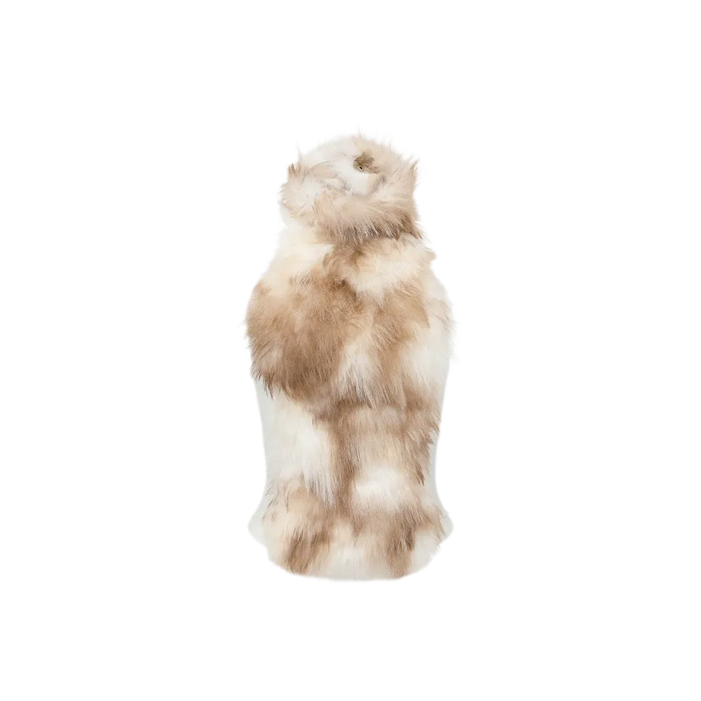 Fox Fur Mesh Halter Top