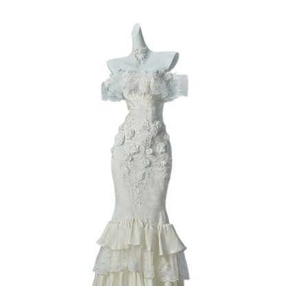 Love Slowly Vintage Gown
