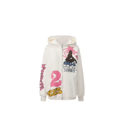 White (Sweatshirt) / XS