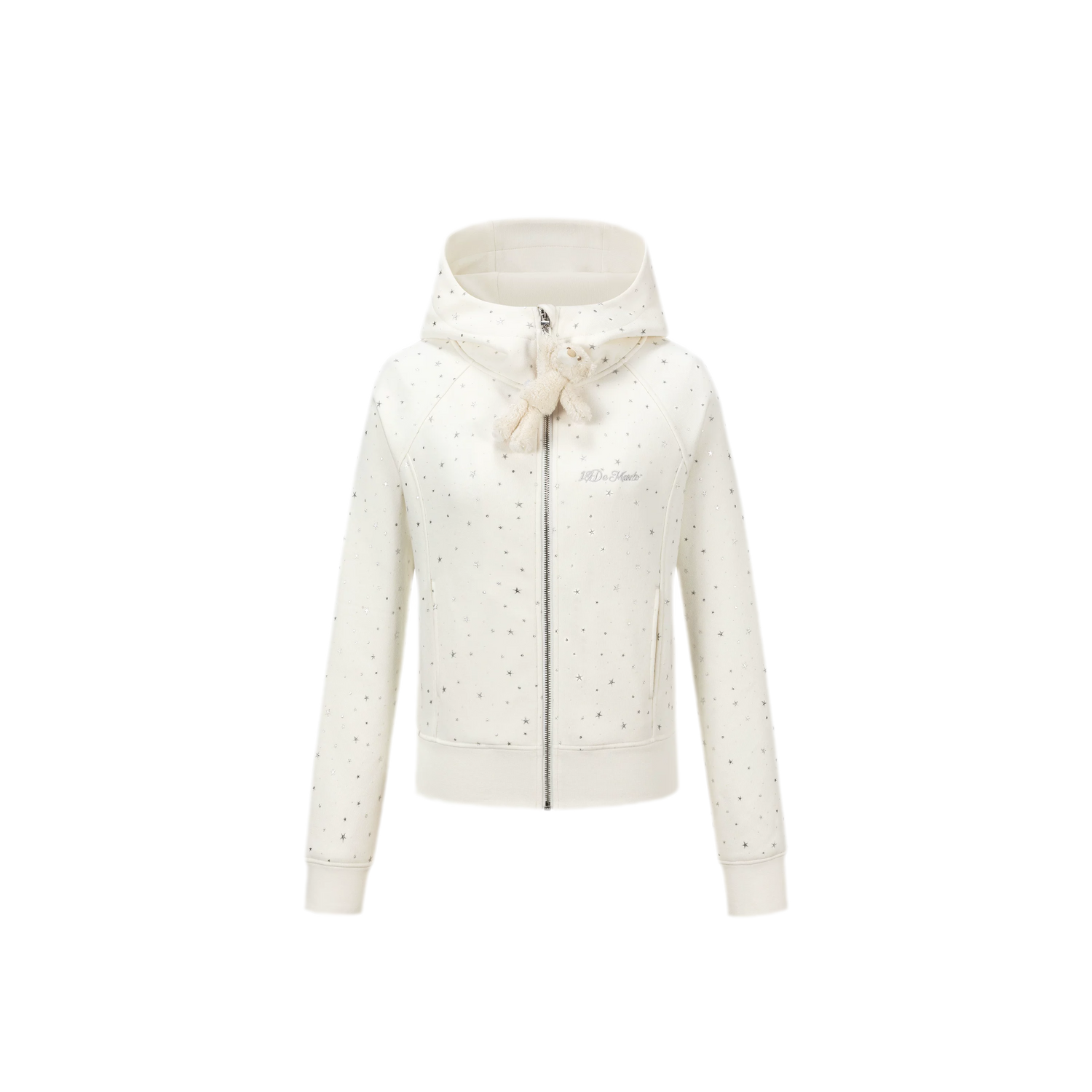 Starry Slim-Fit Hooded Sweatshirt