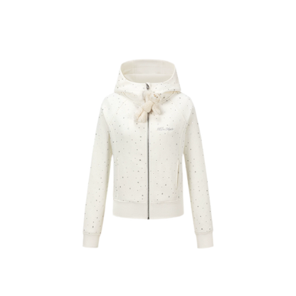 Starry Slim-Fit Hooded Sweatshirt