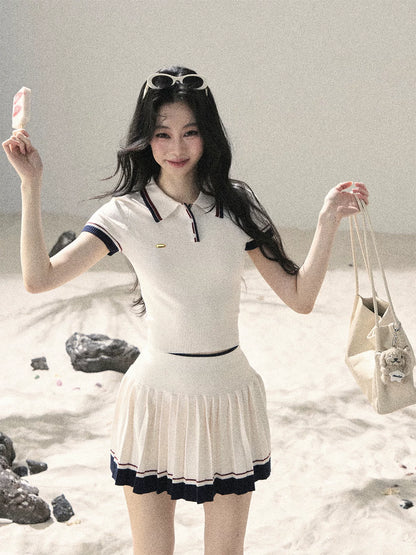 Crushed Moonlight Knit Set