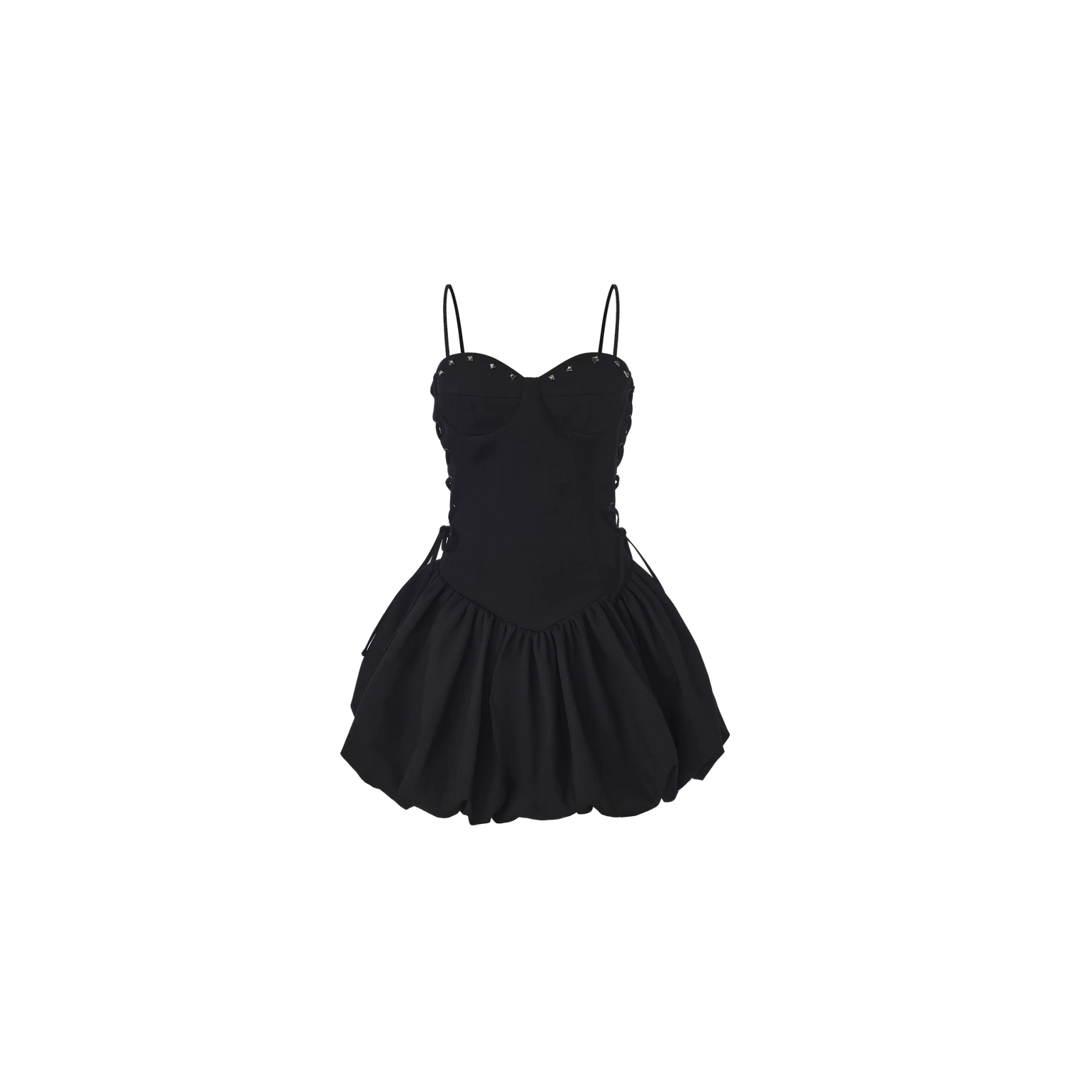 Black Lace Detail Dress