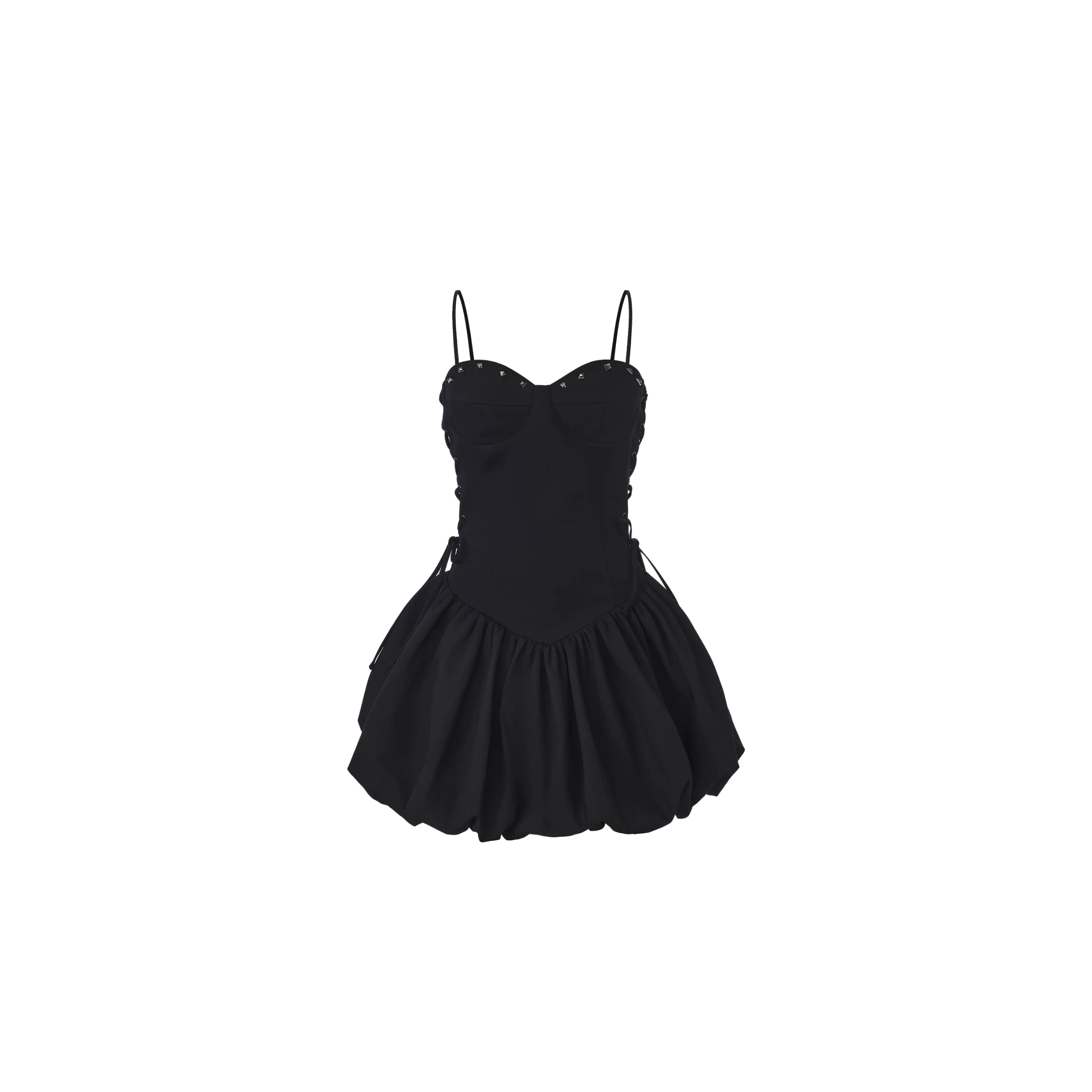 Black Lace Detail Dress