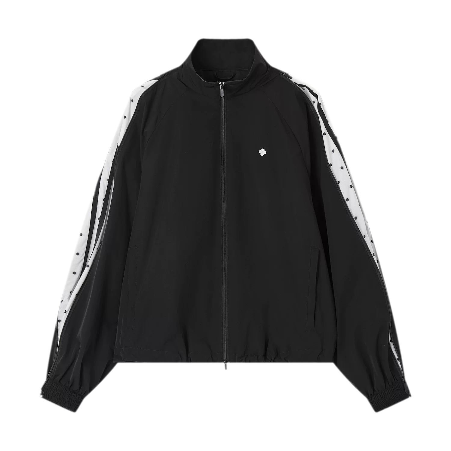 Structured Zipper Collar Jacket