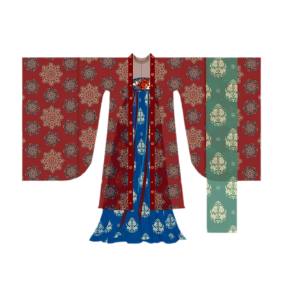 Red 3-Piece Set / S