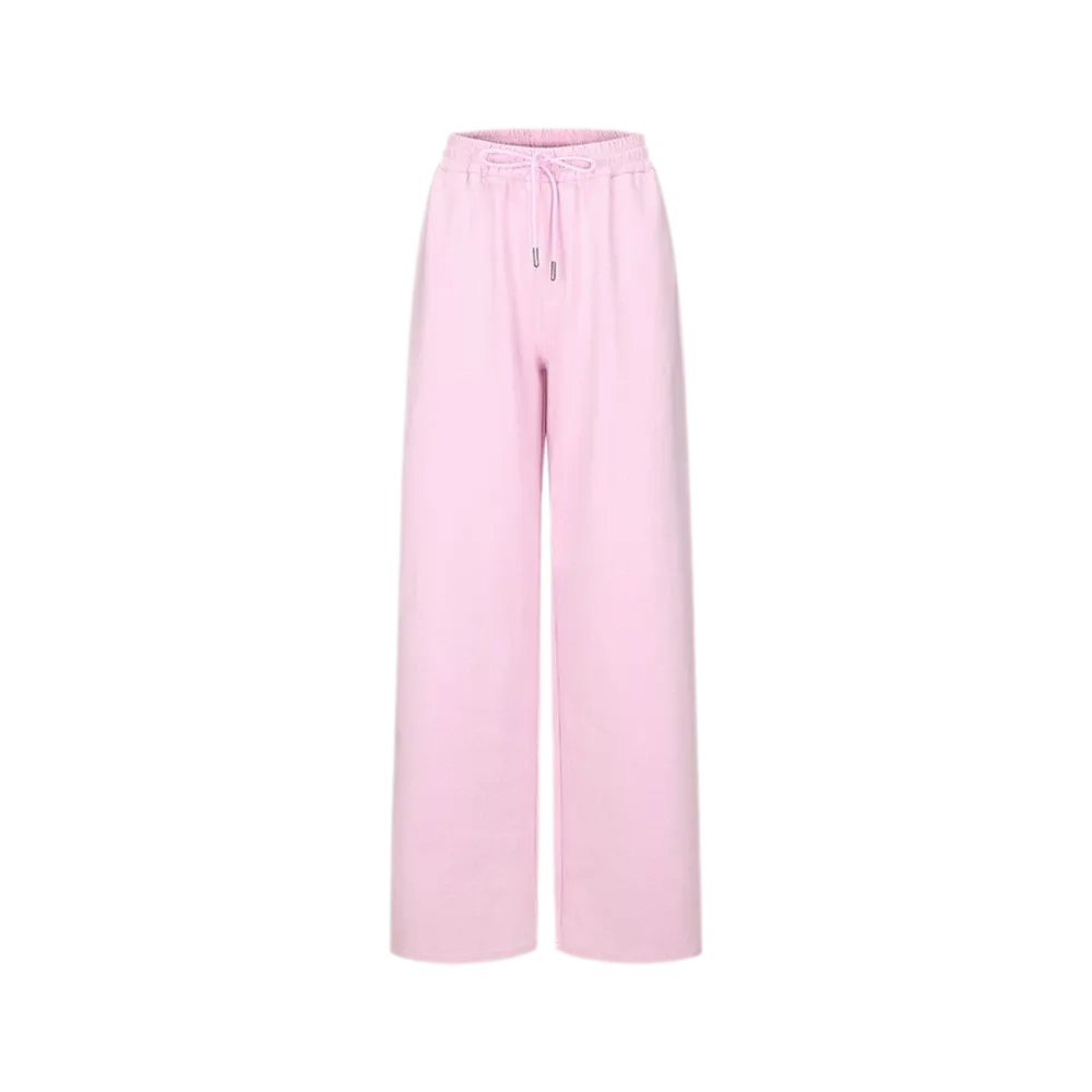 Air Cotton Wide-Leg Sweatpants