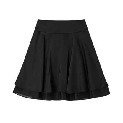 Satin Midi Skirt