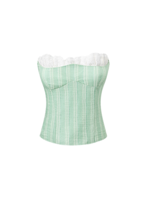Mint Green (Bustier) Bandeau / S