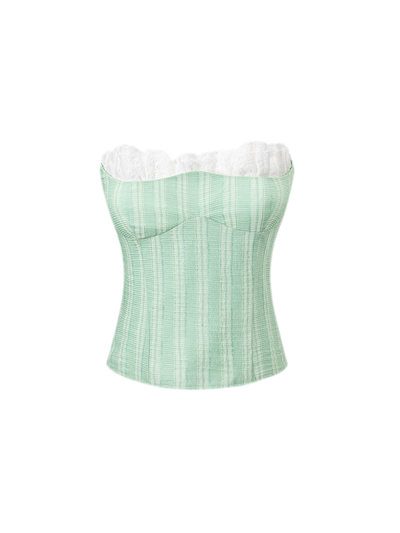 Mint Green (Bustier) Bandeau / S