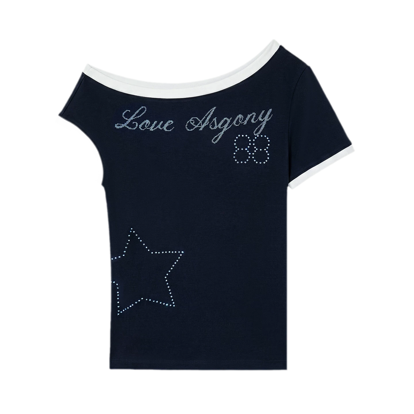 Lyocell Off-Shoulder Tee