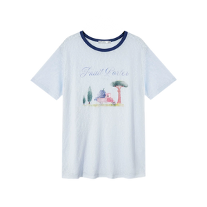 Blue Tencel Blend / S