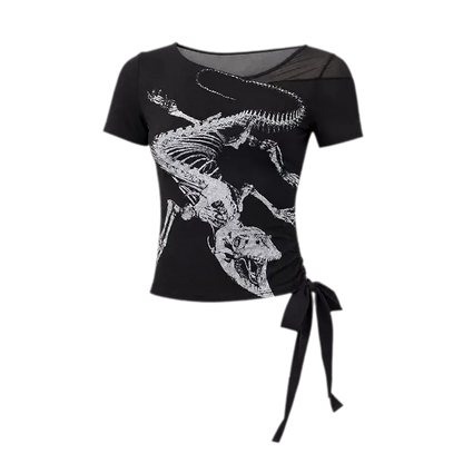 Graphic Fitted Short-Sleeve T-Shirt