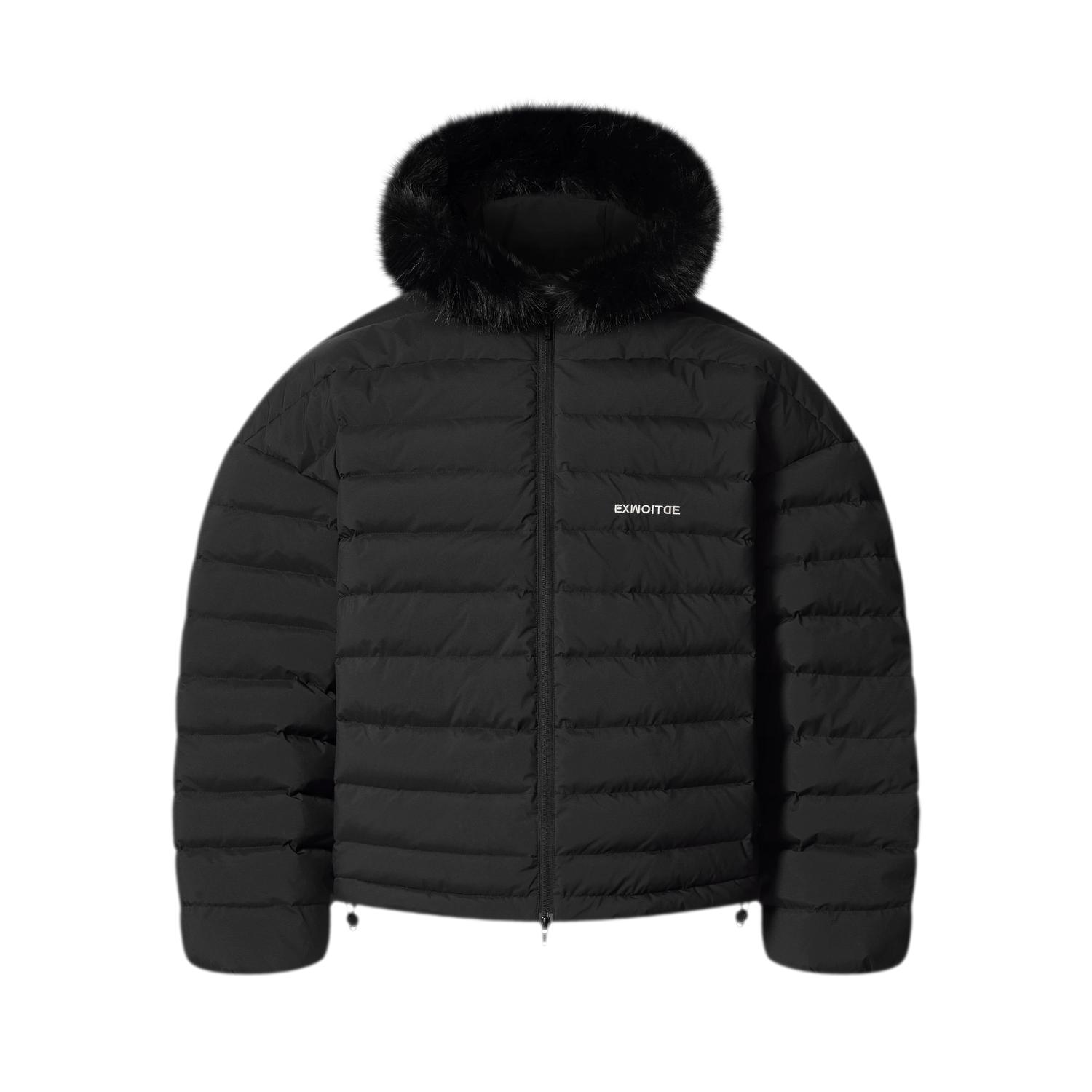 Quilted Boxy Down Jacket