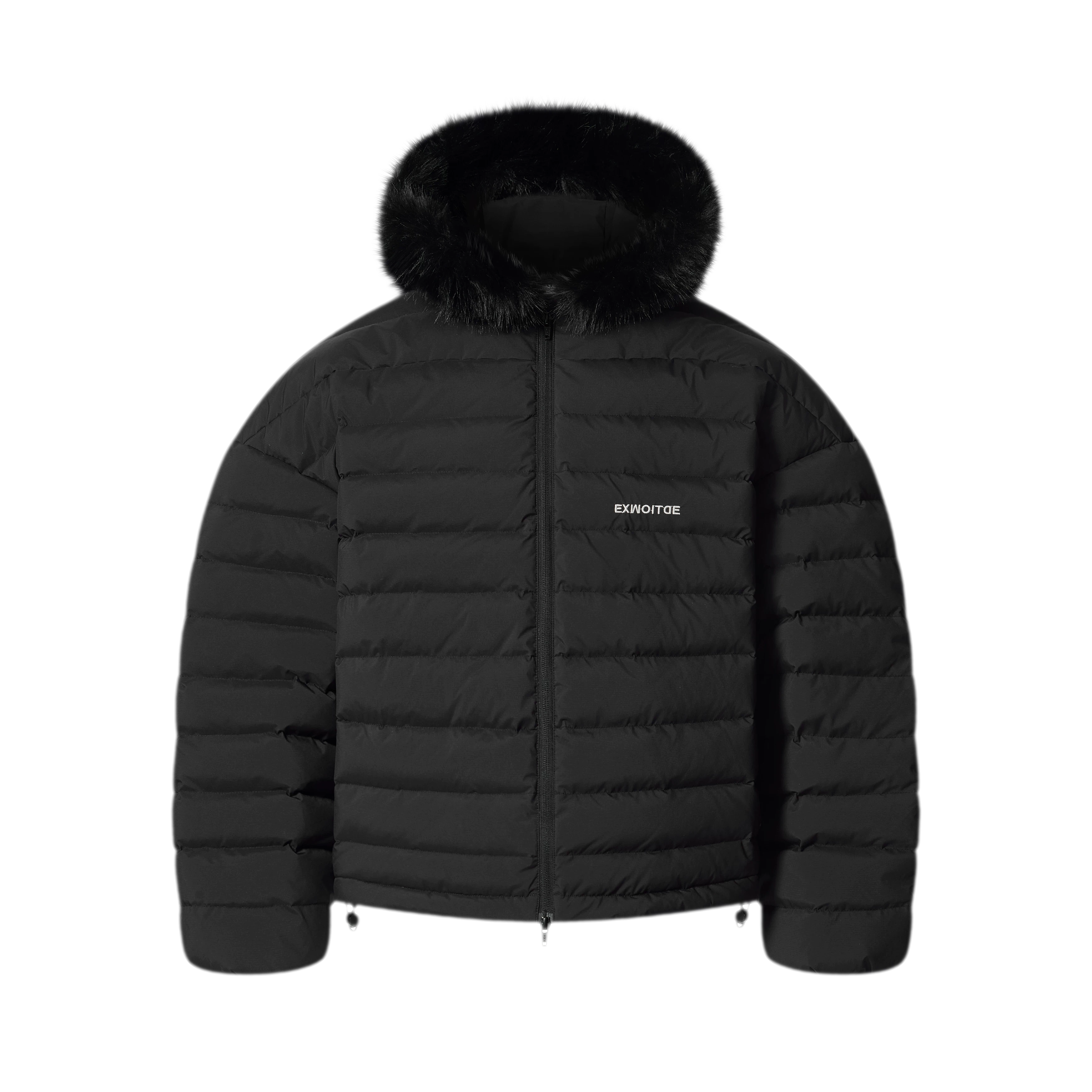 Quilted Boxy Down Jacket