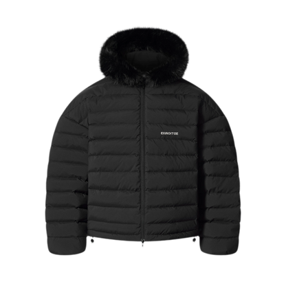 Quilted Boxy Down Jacket