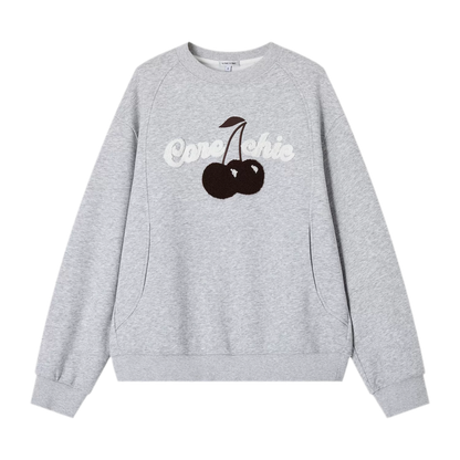 Cherry Letter Sweatshirt