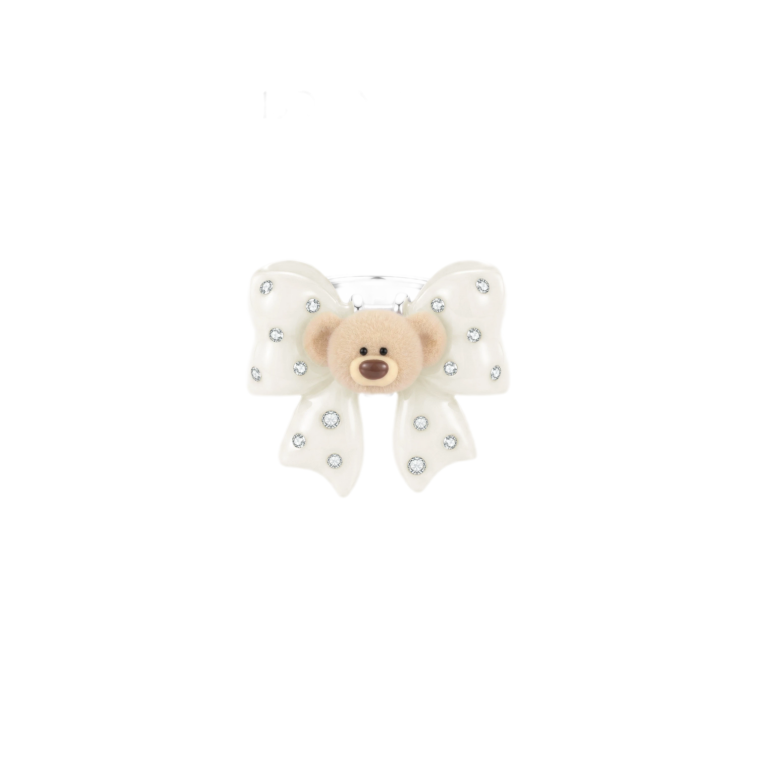 Mini Bear Bow Ring