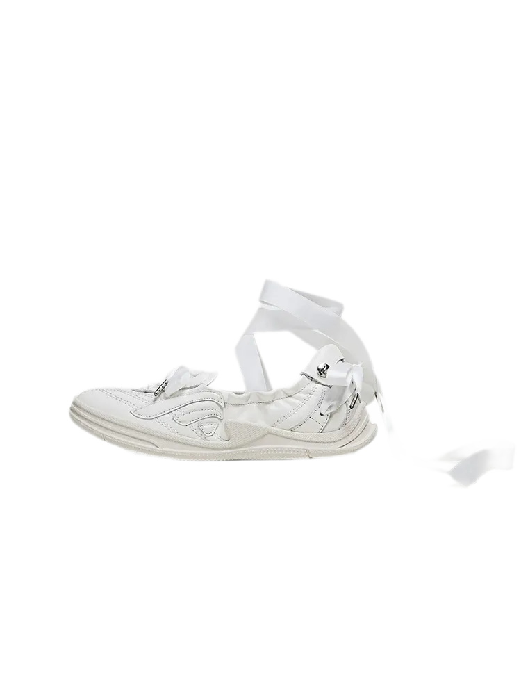 Ballet Ribbon Tie Shoes