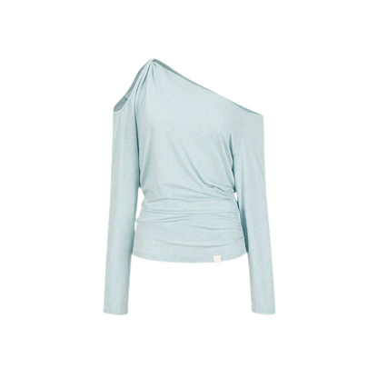 Mambo Signal One-Shoulder Top &amp; Skort