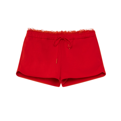 Lace Waist Shorts