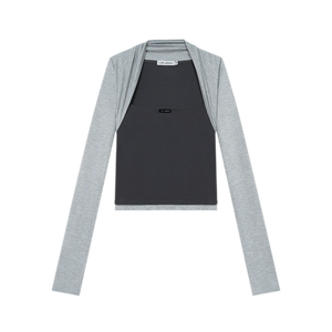 Grigio scuro (manica lunga) / S