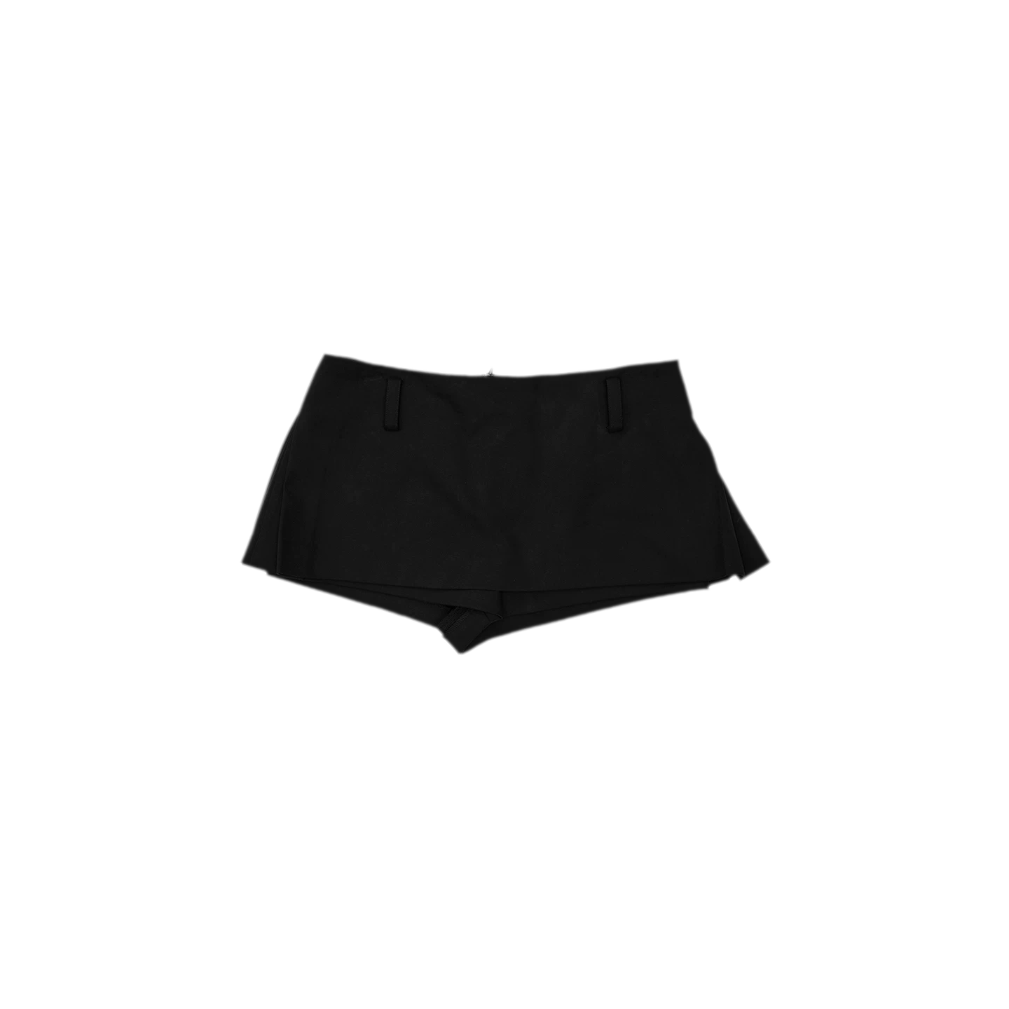 Structured A-Line Mini Skirt