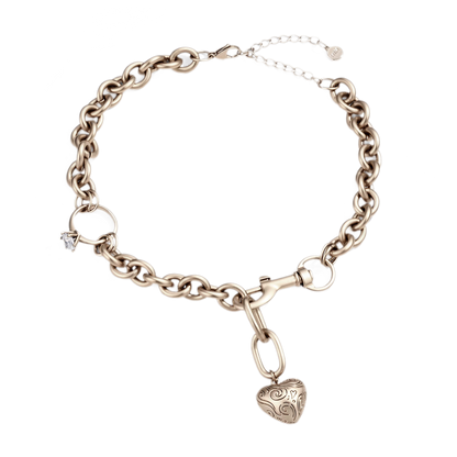 Vintage Heart Ring Pendant