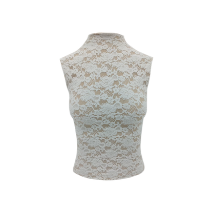 Stretch Lace Cropped Camisole