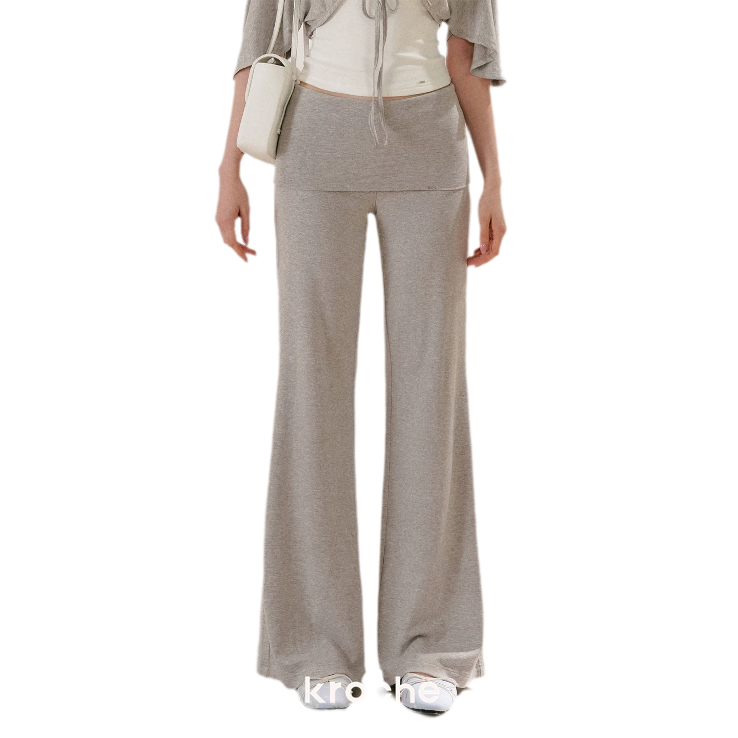 Sportique Knit Straight Pants