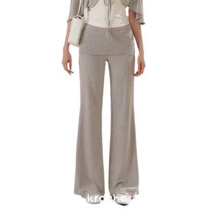 Sportique Knit Straight Pants
